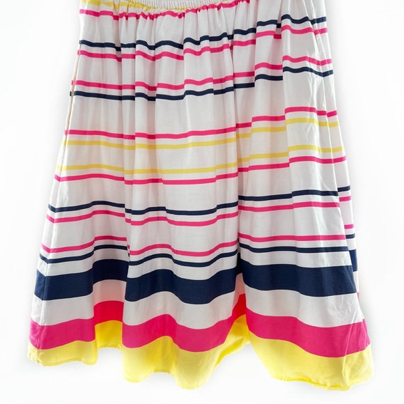 Lilly Pulitzer Felicity Dress Resort White Lady Like Stripe Size 10 - Picture 8 of 16